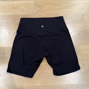 lululemon athletica Midnight Black Athletic Shorts